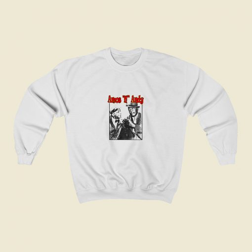 1940s Amos N Andy Comedy Show Sweatshirt Street Style