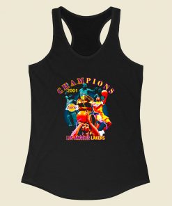 2001 Los Angeles Lakers Championship Racerback Tank Top