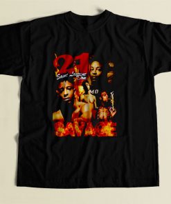 21 Savage Saint Laurent 80s Mens T Shirt