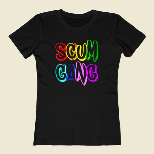 6ix9ine Tekashi Scum Gang 80s Womens T shirt