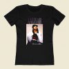 Aaliyah Baby Girl Tribute 80s Womens T shirt