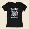 Acab All Cats Are Beautiful 80s Womens T shirt