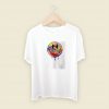 Acid Dripping Smiley Face Tie Dye Mens T Shirt Streetwear