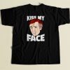 Alan Partridge Kiss My Face 80s Mens T Shirt