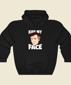 Alan Partridge Kiss My Face Cool Hoodie Fashion