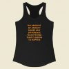 Alan Watts No Amount Of Anxiety Racerback Tank Top