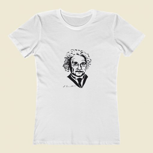 Albert Einstein Scientist Inventor Classic Women T Shirt