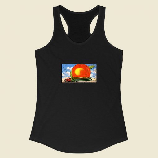 Allman Brothers Eat A Peach Logo Racerback Tank Top