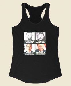 America President Sarcastic Racerback Tank Top