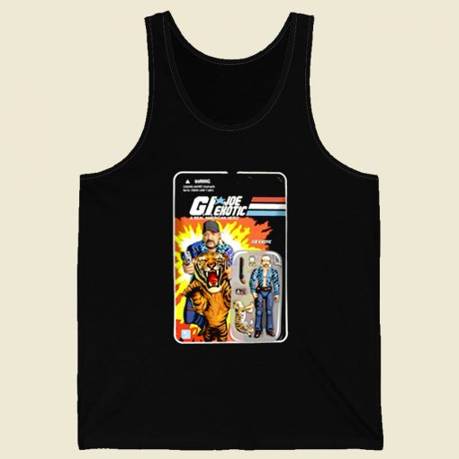 American Hero Joe Exotic Tiger King President Retro Mens Tank Top