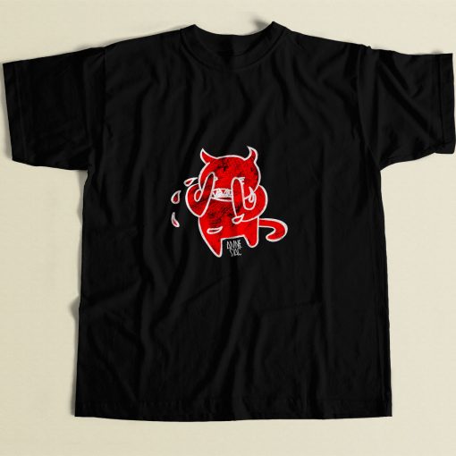 Amnesiac Red Devil 80s Mens T Shirt