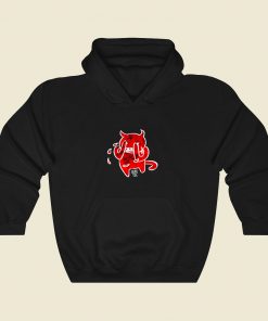 Amnesiac Red Devil Cool Hoodie Fashion