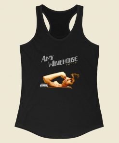 Amy Winehouse Back To Back Racerback Tank Top