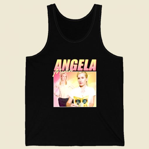 Angela Martin Homage Retro Mens Tank Top