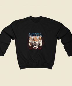 Anine Bing Tiger Muse Funny 80s Sweatshirt Style