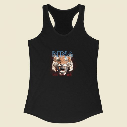 Anine Bing Tiger Muse Funny Racerback Tank Top