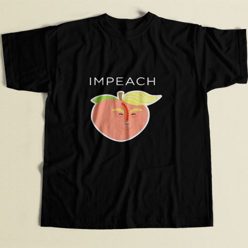 Anti Trump Peach Emoji 80s Mens T Shirt