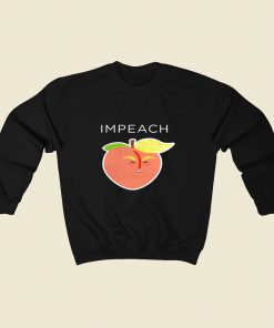 Anti Trump Peach Emoji 80s Sweatshirt Style