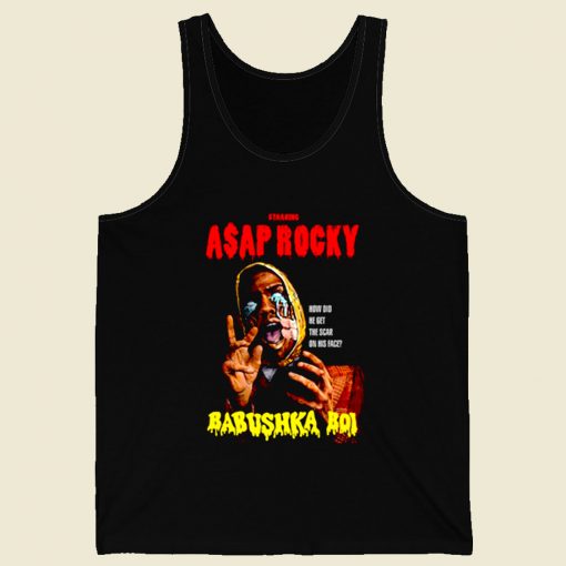 Asap Rocky Babushka Boi Retro Mens Tank Top