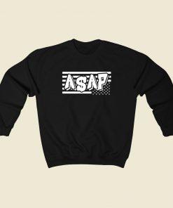 Asap Rocky Merica Mob 80s Sweatshirt Style