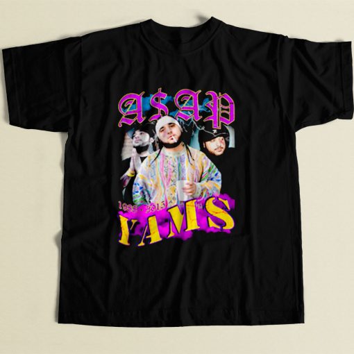 Asap Yams 1988 2015 Memory 80s Mens T Shirt