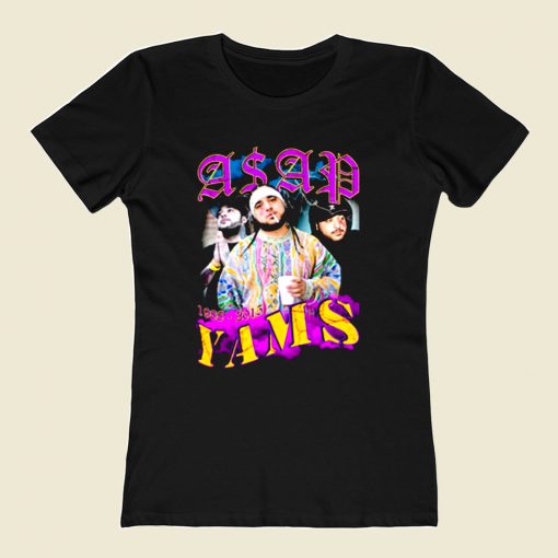 Asap Yams 1988 2015 Memory 80s Womens T shirt