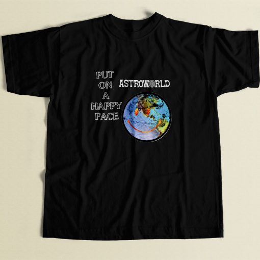 Astroworld Put On Happy Face Cool Men T Shirt