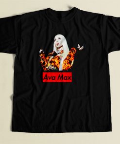 Ava Max Singer 80s Mens T Shirt