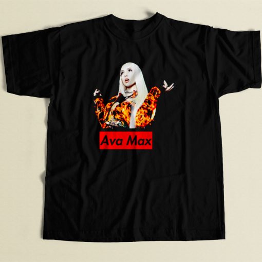 Ava Max Singer 80s Mens T Shirt