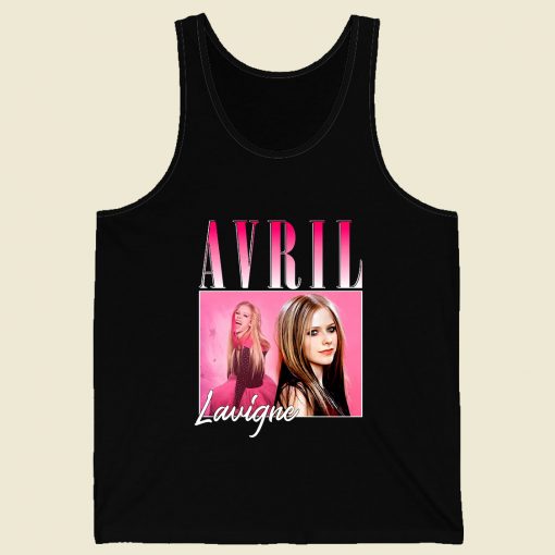 Avril Lavigne Men Tank Top Style