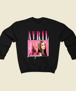 Avril Lavigne Sweatshirt Street Style