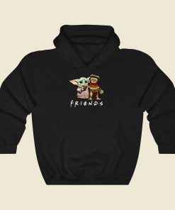 Baby Babu Frik And Baby Yoda Friends Cool Hoodie Fashion