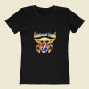 Baby Yoda Hug Grateful Dead 80s Womens T shirt