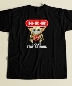 Baby Yoda Hug Heb 80s Mens T Shirt