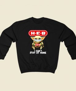 Baby Yoda Hug Heb 80s Sweatshirt Style