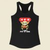 Baby Yoda Hug Heb Racerback Tank Top