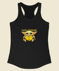 Baby Yoda Hug Wu Tang Clan Racerback Tank Top