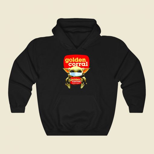 Baby Yoda Mask Golden Corral Cool Hoodie Fashion