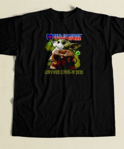 Baby Yoda Real Canadian Superstore Survived Covid 19 80s Mens T Shirt