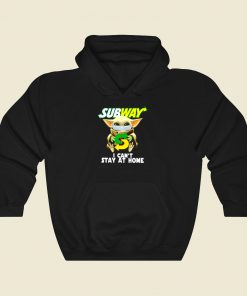 Baby Yoda Subway I Cant Stay At Home Cool Hoodie Fashion