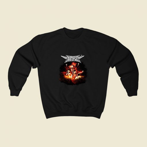 Babymetal Us Tour 80s Sweatshirt Style