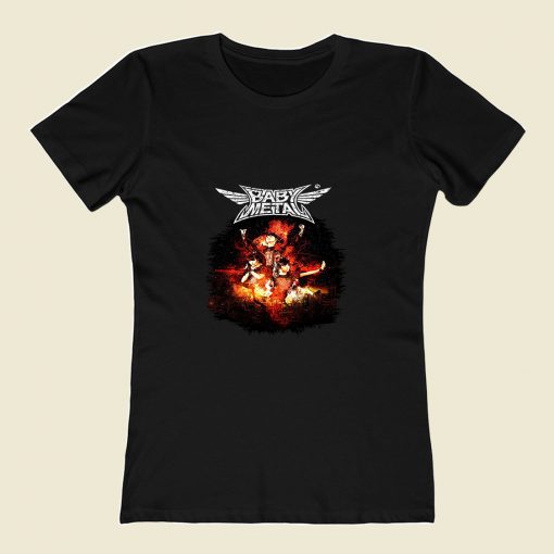 Babymetal Us Tour 80s Womens T shirt