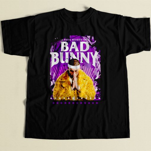 Bad Bunny Spanish 80s Mens T Shirt