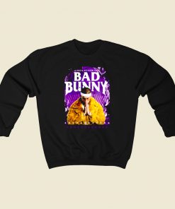 Bad Bunny Spanish 80s Sweatshirt Style