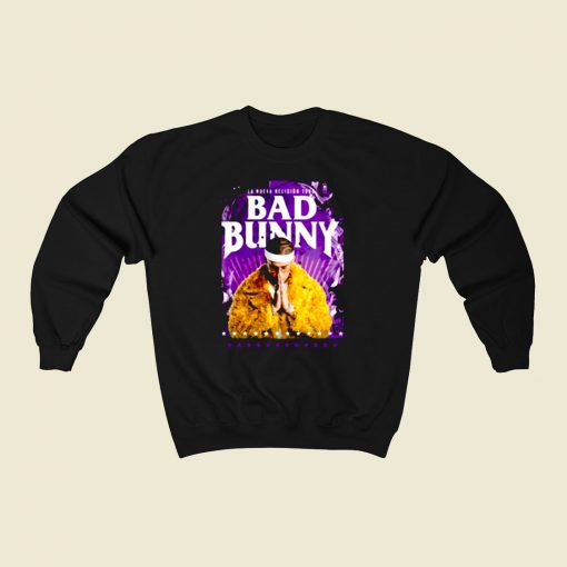 Bad Bunny Spanish 80s Sweatshirt Style