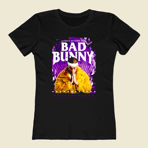 Bad Bunny Spanish 80s Womens T shirt