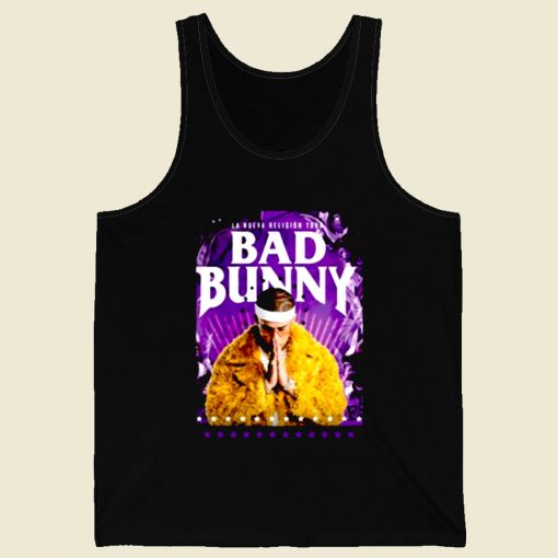 Bad Bunny Spanish Retro Mens Tank Top