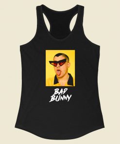 Bad Bunny Wild Tongue Racerback Tank Top