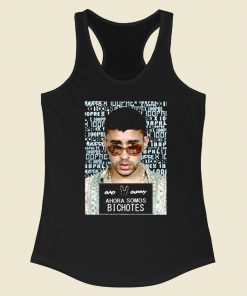 Bad Bunny X 100pre Bichotes Racerback Tank Top