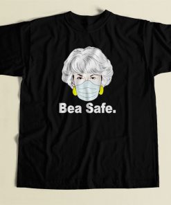 Bea Arthur Wear Mask Be Safe 80s Mens T Shirt